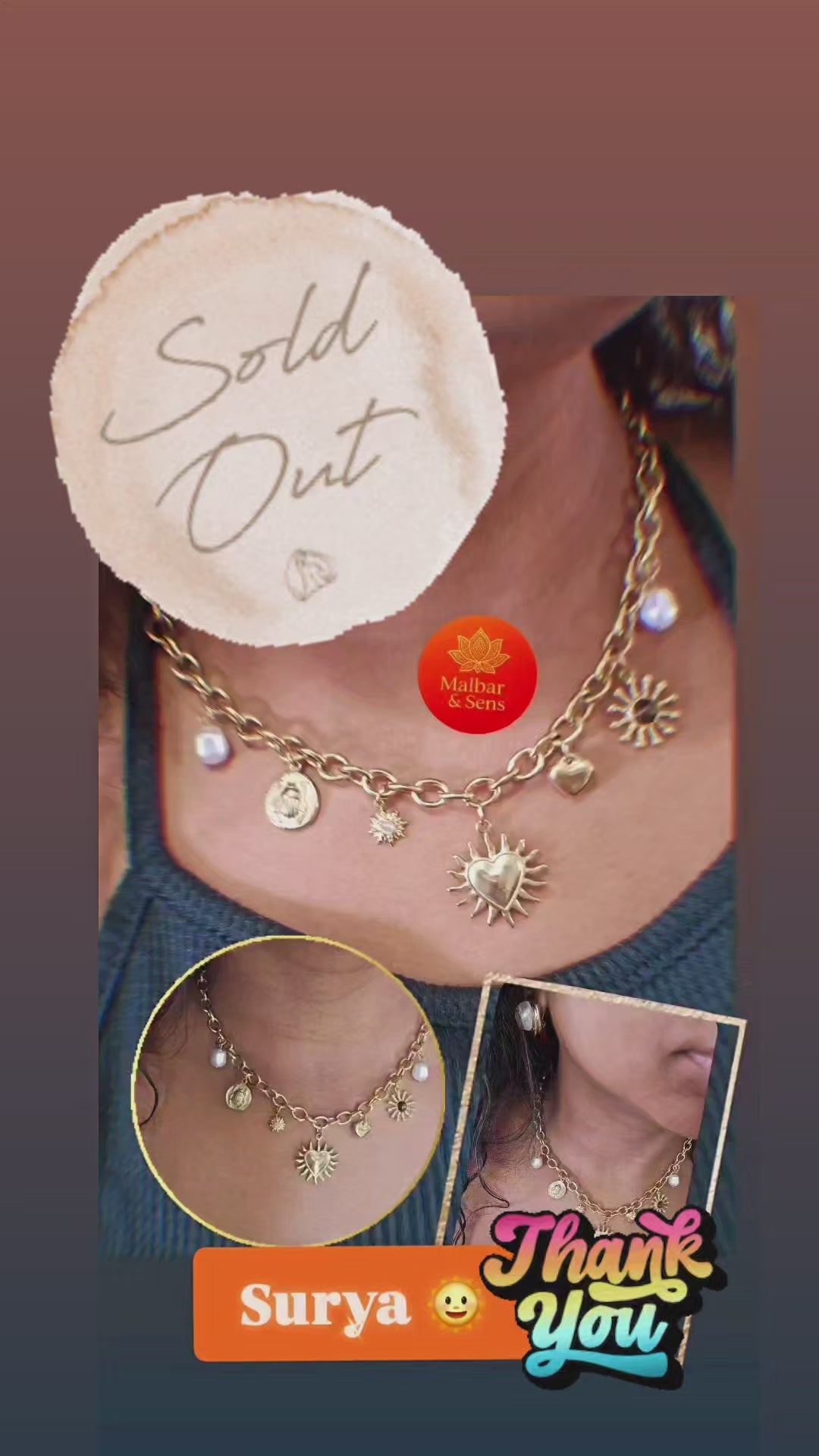 Collier Surya 🌞