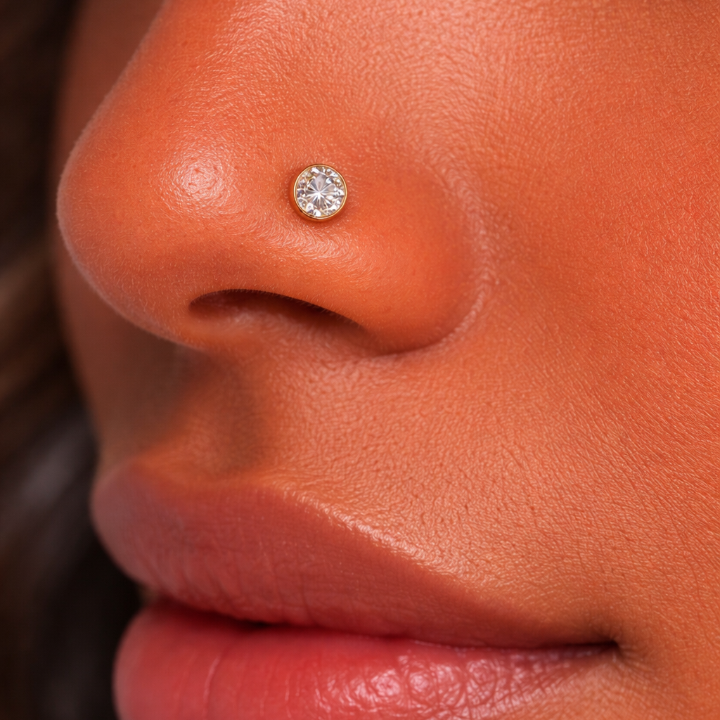 Piercing de nez strass 💎