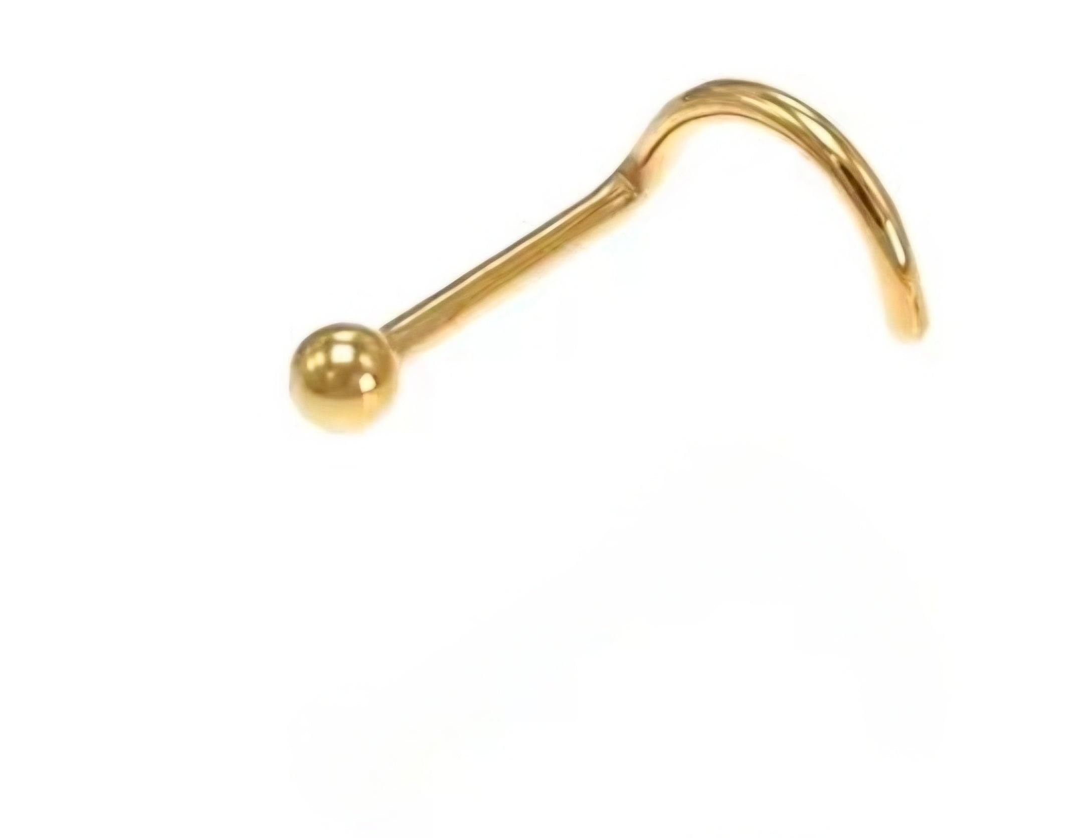 Piercing de nez boule